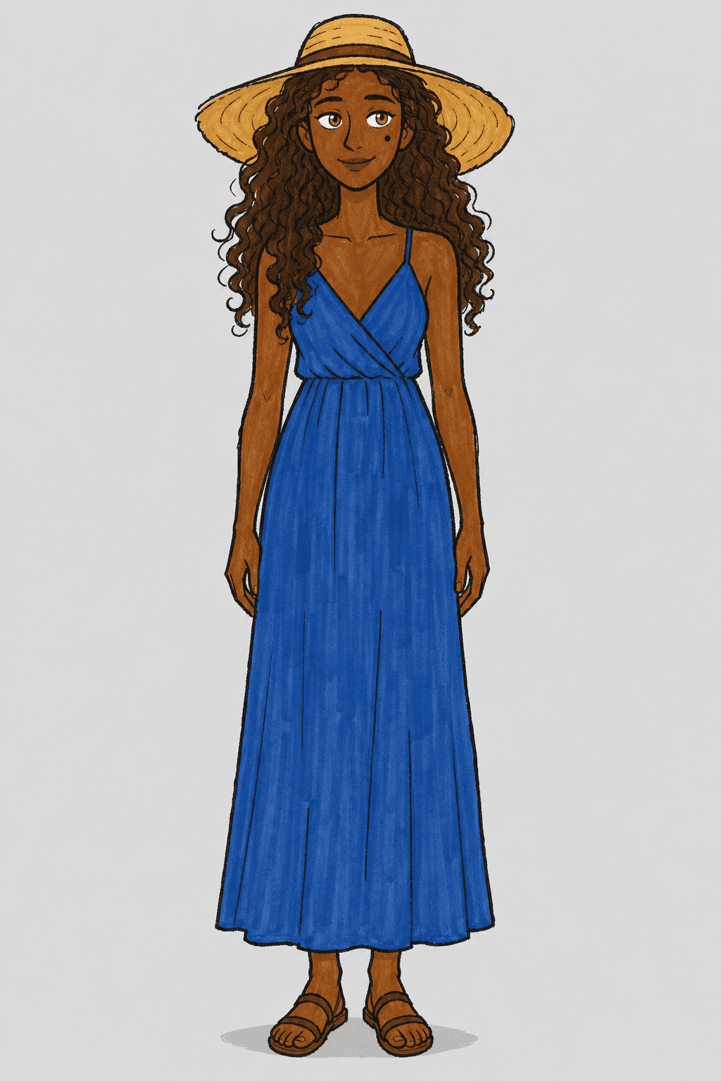 Naomi Hart in the Drawn Storybook style.